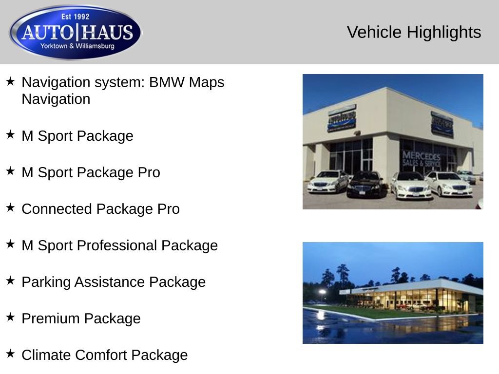 Used 2025 BMW X7 xDrive40i w/ M Sport Package AWD/4WD image 2
