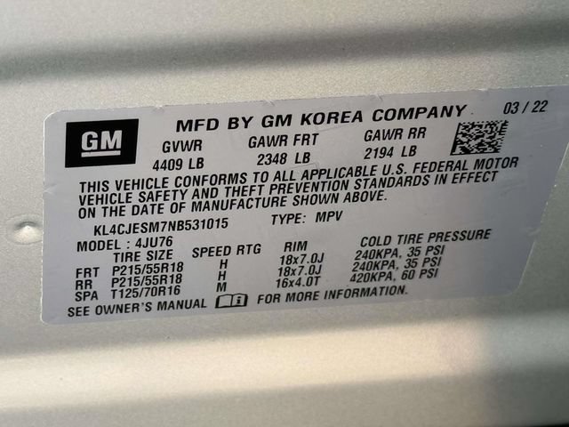 Certified 2022 Buick Encore Preferred w/ Safety Package AWD/4WD image 32