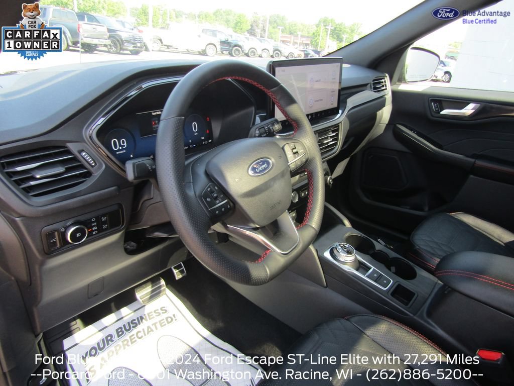Certified 2024 Ford Escape ST-Line Elite w/ Premium Technology Package AWD/4WD image 14