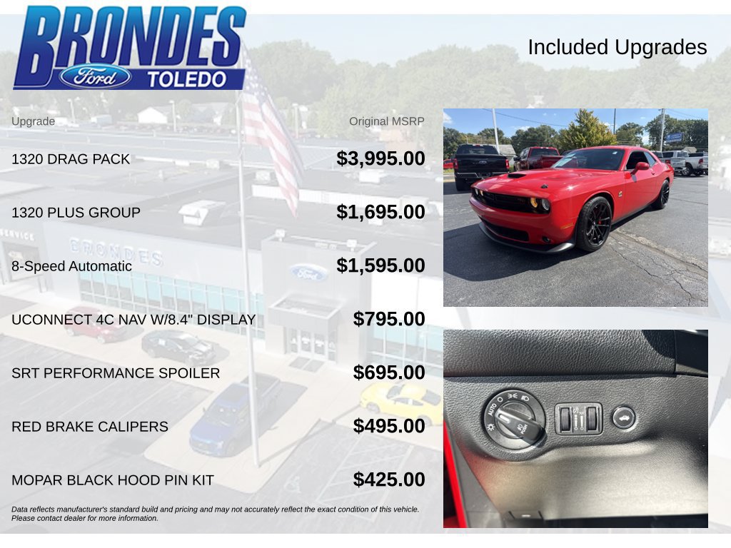 Used 2019 Dodge Challenger R/T Scat Pack w/ 1320 Drag Pack RWD image 6