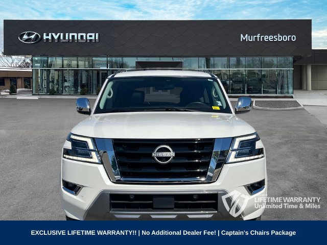 Used 2023 Nissan Armada Platinum w/ Captain's Chairs Package AWD/4WD image 2