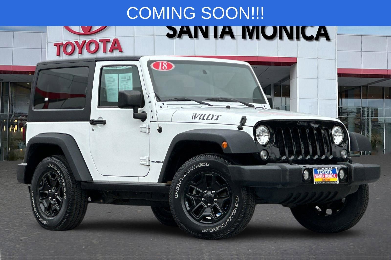 Used 2018 Jeep Wrangler Sport AWD/4WD image 1