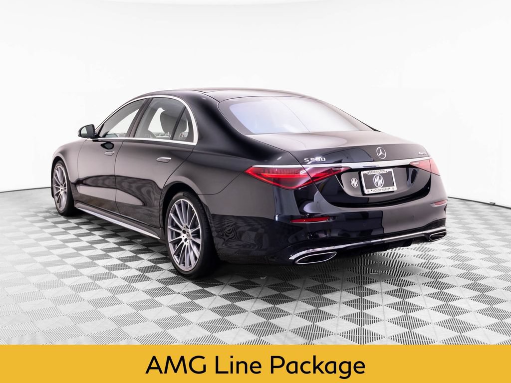 Used 2024 Mercedes-Benz S 580 4MATIC Sedan image 3