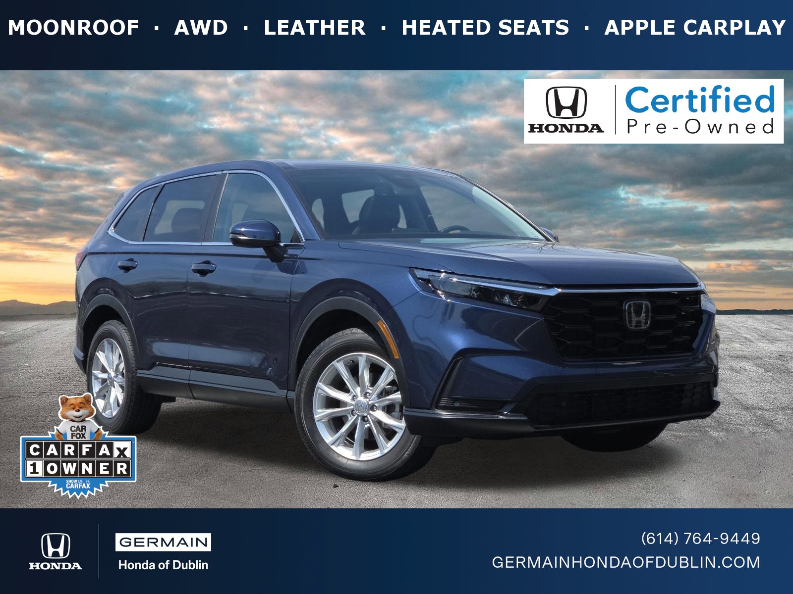 Certified 2024 Honda CR-V EX-L