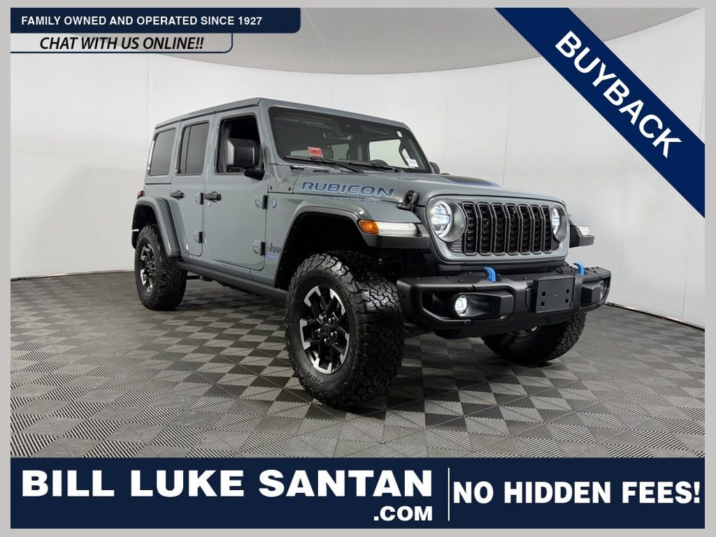 Used 2024 Jeep Wrangler Unlimited Rubicon 4xe AWD/4WD image 1