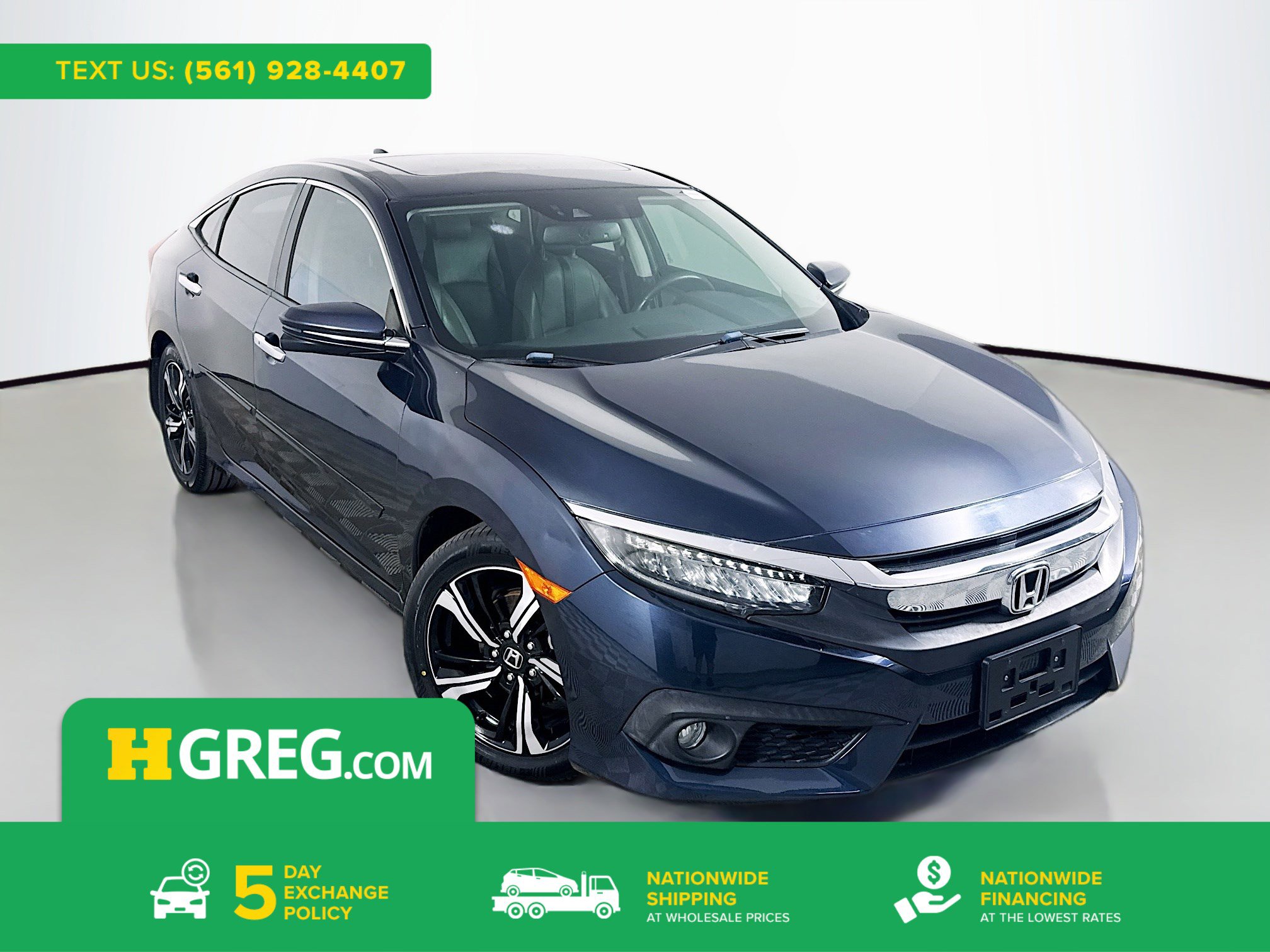 Used 2017 Honda Civic Touring image 1