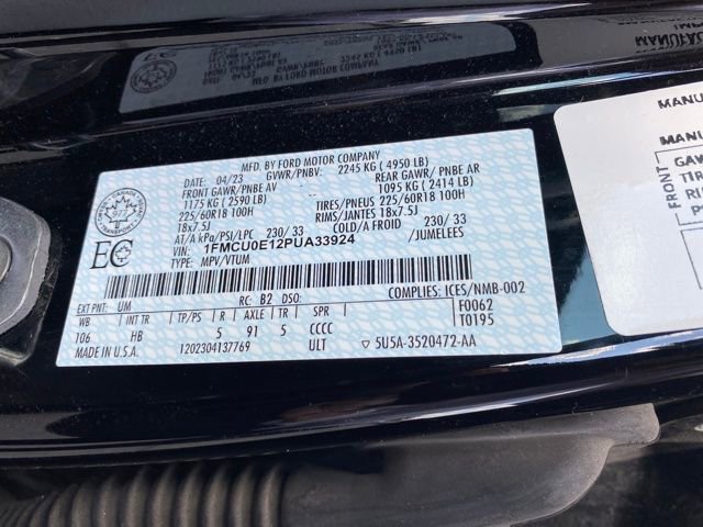 Used 2023 Ford Escape SE image 24