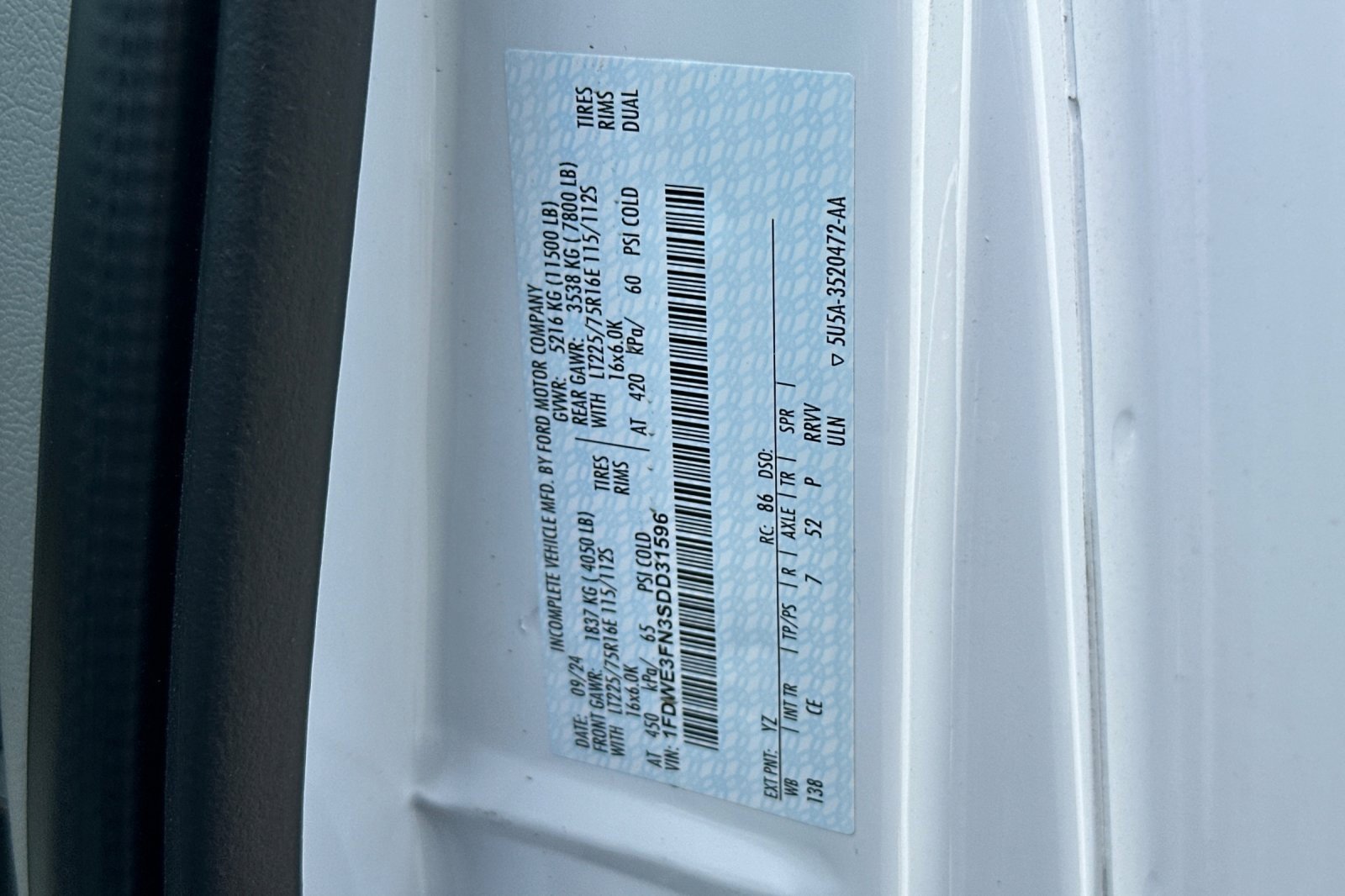 New 2025 Ford E-350 and Econoline 350 Super Duty w/ Power Equipment Group image 25