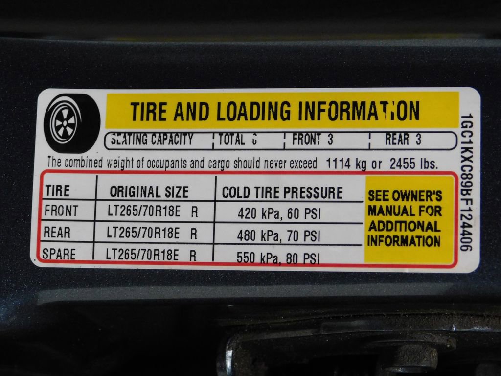 Used 2011 Chevrolet Silverado 2500 LT w/ Interior Plus Package AWD/4WD image 99