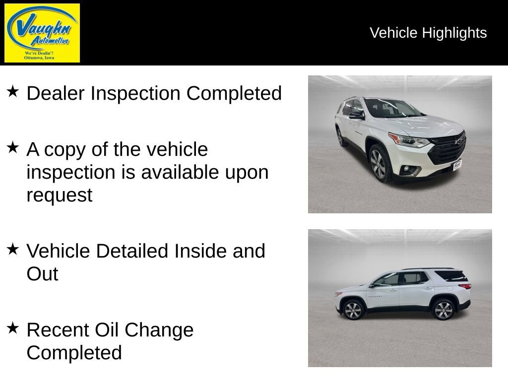 Used 2020 Chevrolet Traverse LT w/ LT Premium Package AWD/4WD image 2