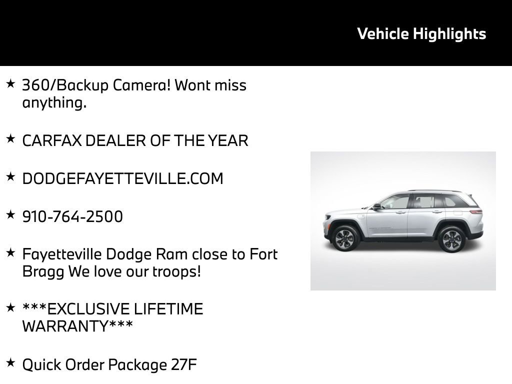 Used 2024 Jeep Grand Cherokee Limited 4xe AWD/4WD image 5