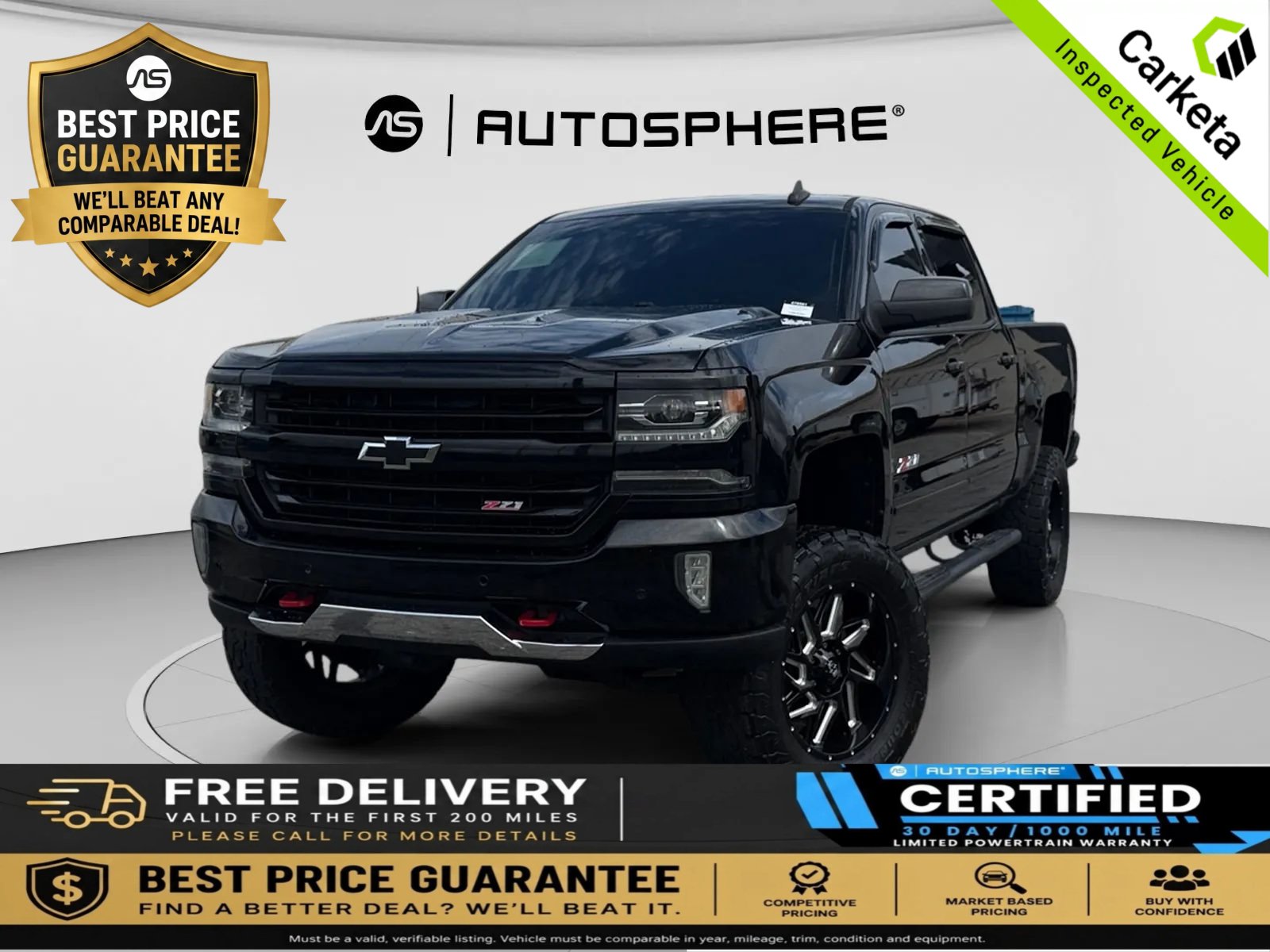 Used 2017 Chevrolet Silverado 1500 LTZ Z71 w/ LTZ Plus Package