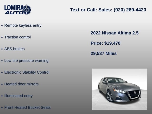 Used 2022 Nissan Altima 2.5 AWD/4WD image 8