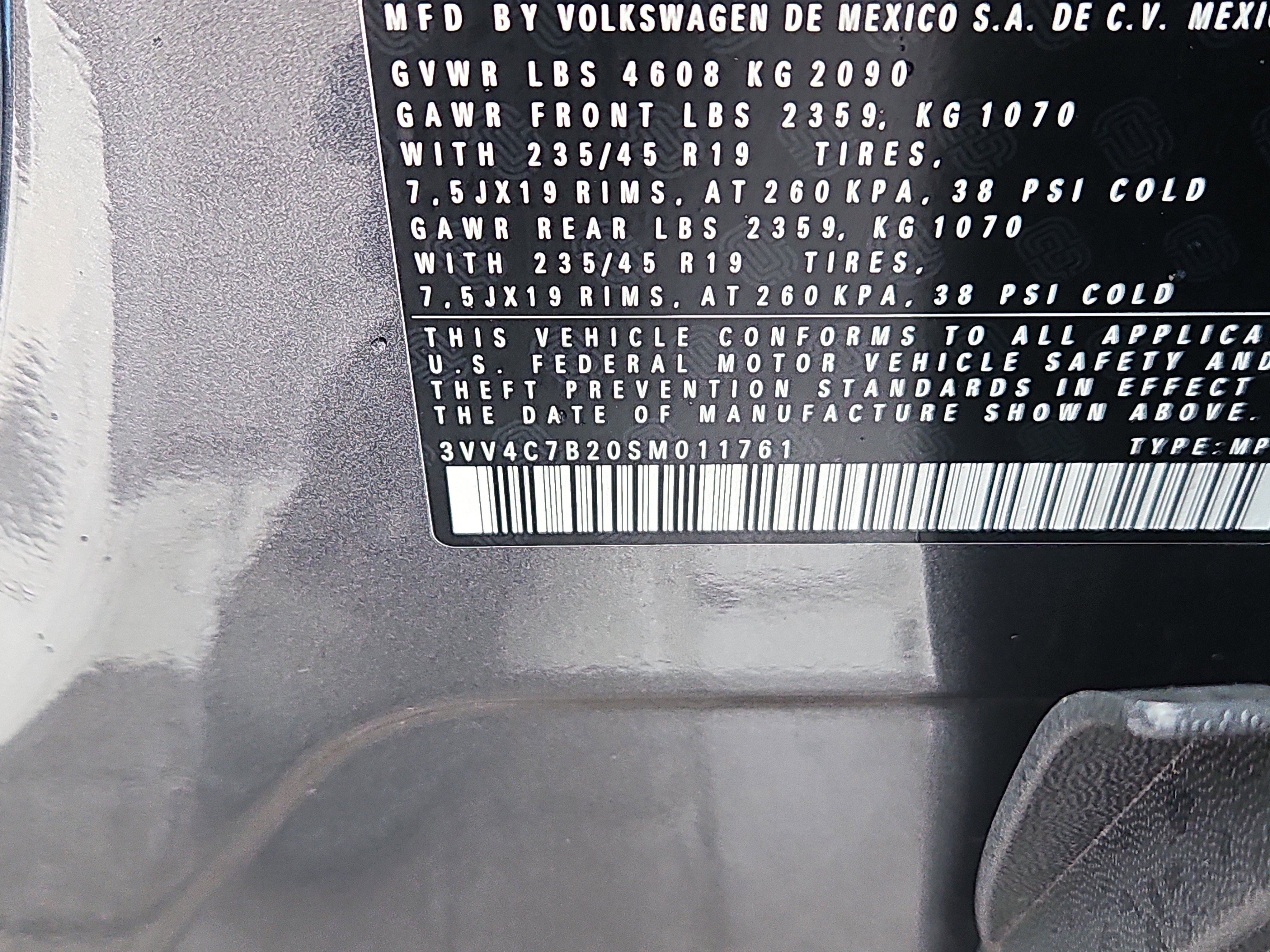 Used 2025 Volkswagen Taos SEL image 7