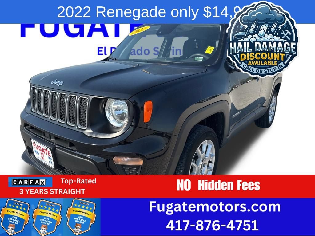 Used 2022 Jeep Renegade Latitude AWD/4WD 360° Tour
