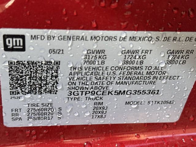 Used 2021 GMC Sierra 1500 Elevation image 30