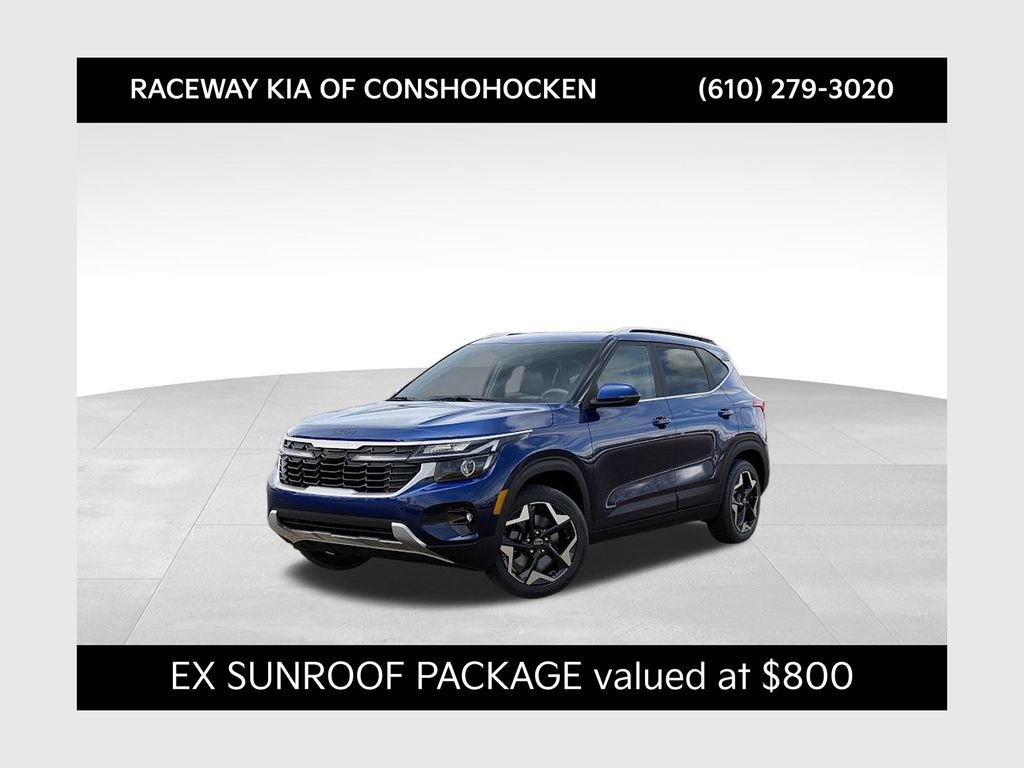 New 2025 Kia Seltos EX w/ EX Sunroof Package