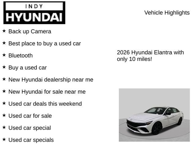 New 2026 Hyundai Elantra SEL Sport Premium FWD image 7