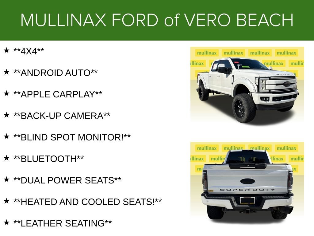 Used 2017 Ford F250 Lariat w/ Lariat Ultimate Package AWD/4WD image 5