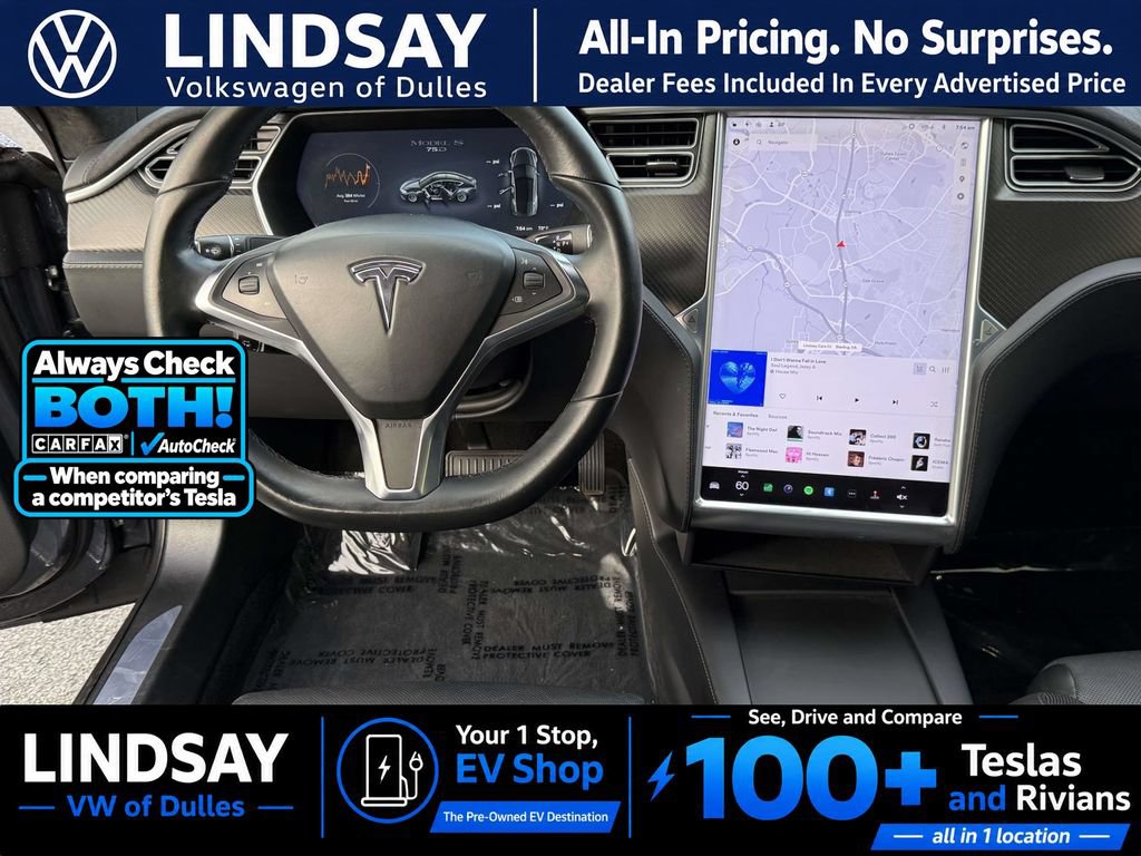 Used 2017 Tesla Model S 75D AWD/4WD image 10