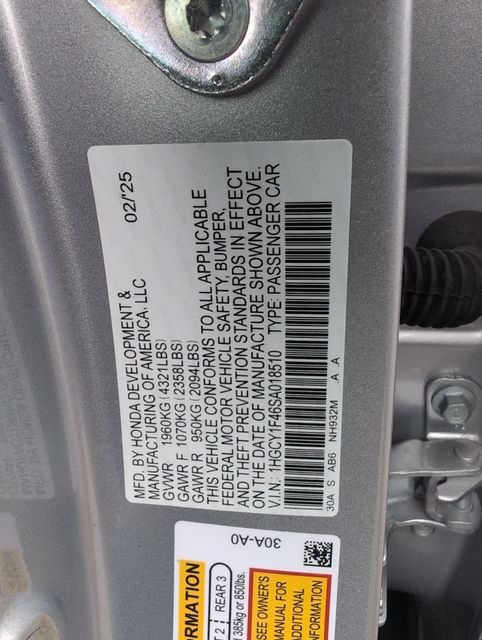 Used 2025 Honda Accord SE image 18