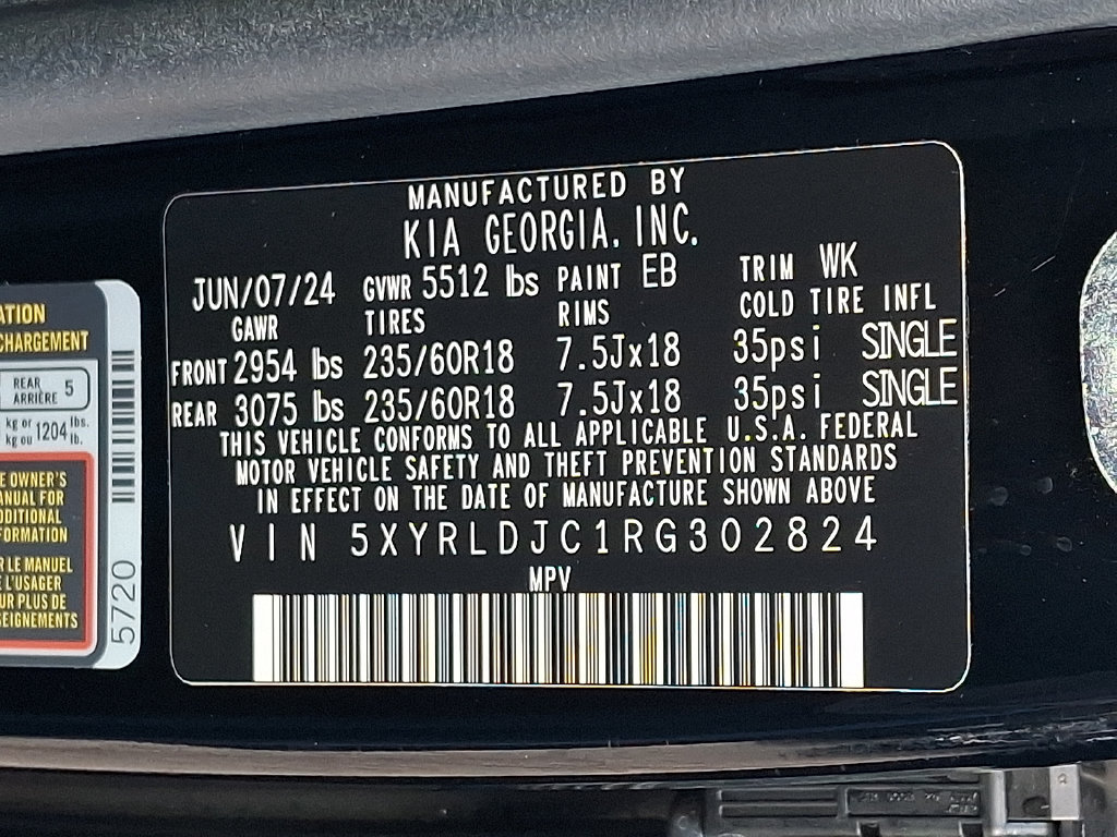 Certified 2024 Kia Sorento S AWD/4WD image 29