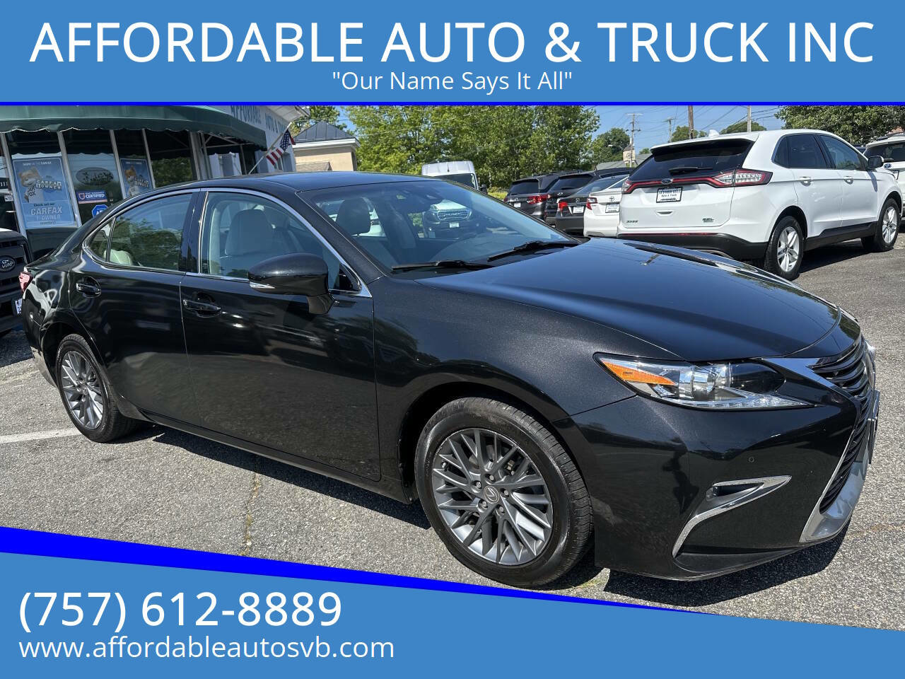 Used 2018 Lexus ES 350 w/ Navigation System Package