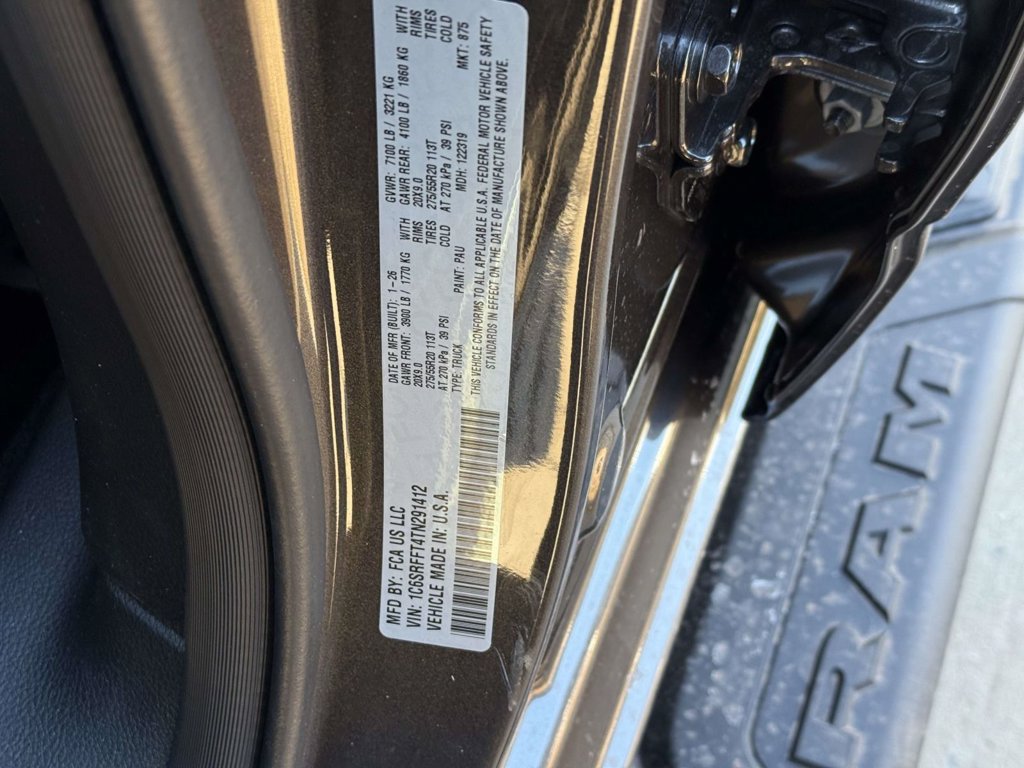 New 2026 RAM 1500 Big Horn AWD/4WD image 33