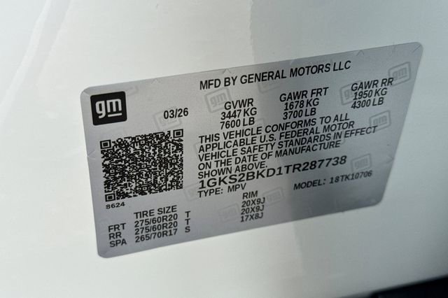 New 2026 GMC Yukon Elevation image 37