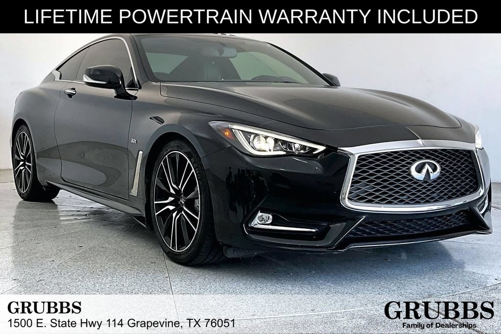 Certified 2018 INFINITI Q60 3.0t Sport w/ Sensory Package 3.0T Sport RWD image 1