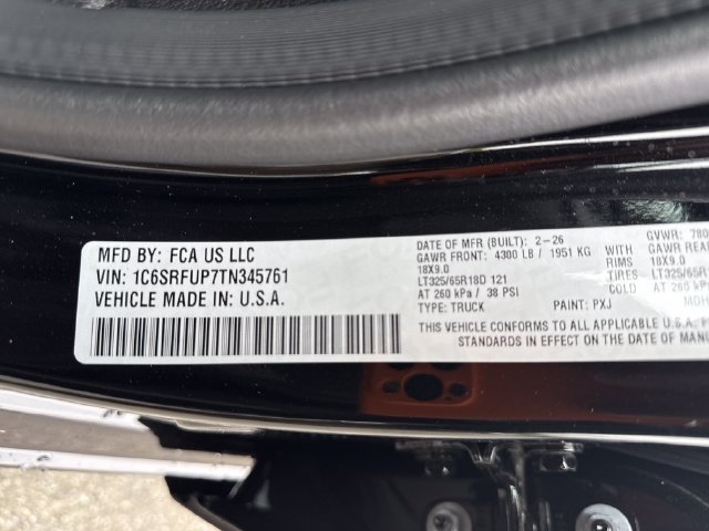 New 2026 RAM 1500 RHO w/ RHO Level 1 Equipment Group AWD/4WD image 17