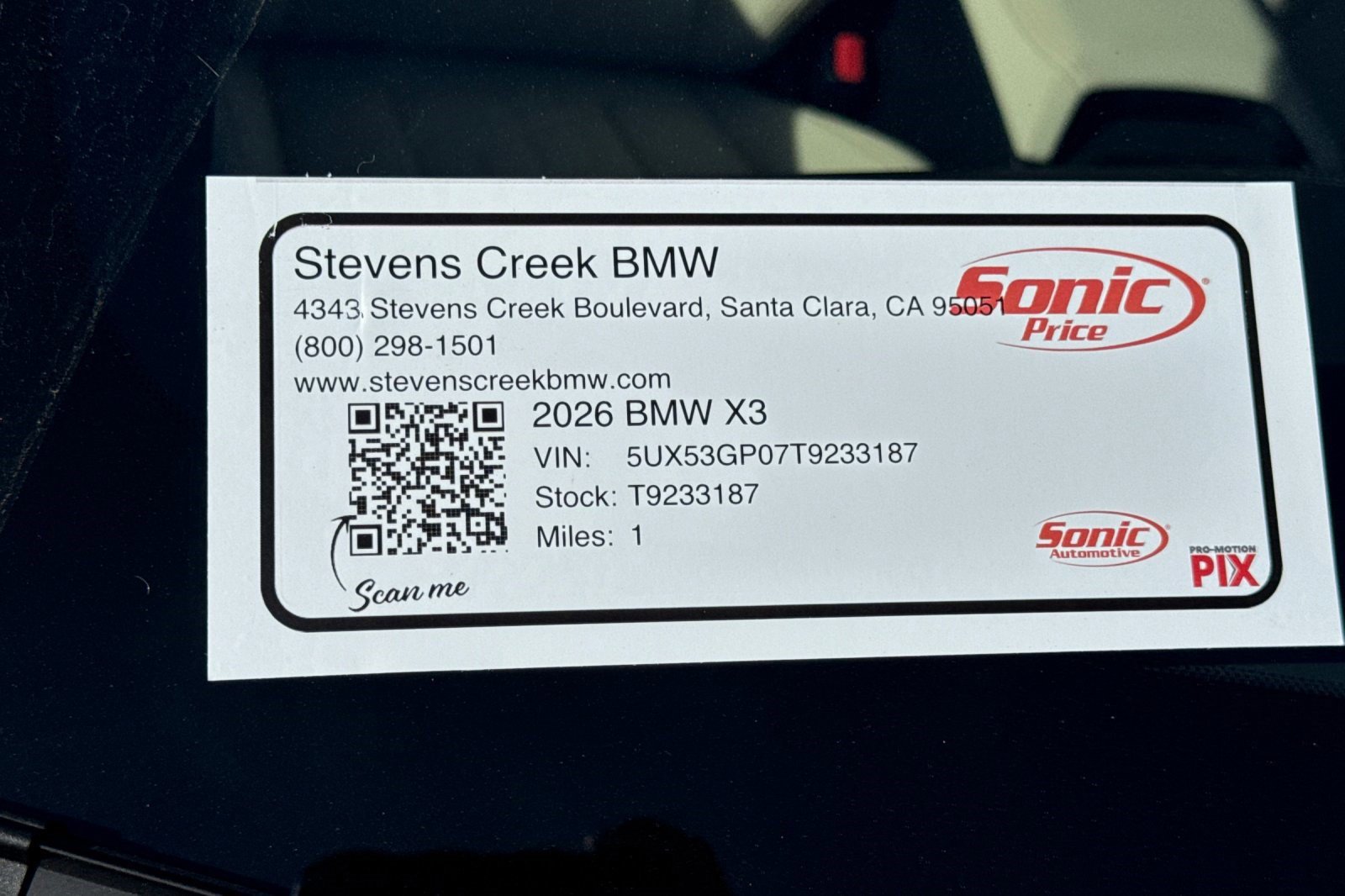 Used 2026 BMW X3 xDrive30i w/ Premium Package AWD/4WD image 21