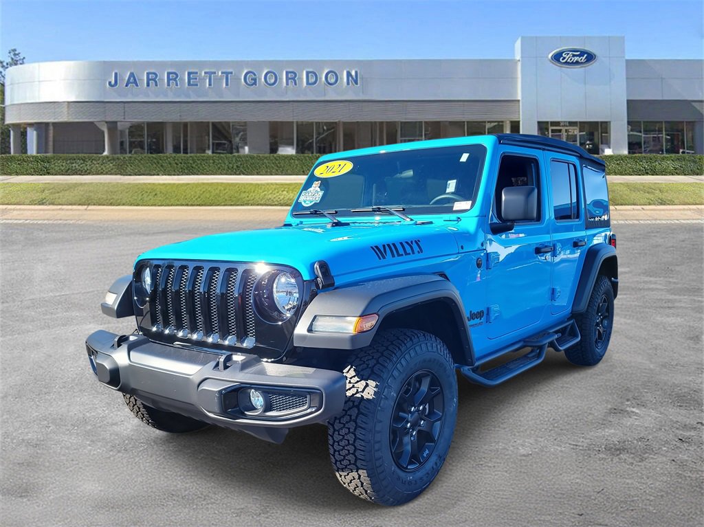 Used 2021 Jeep Wrangler Unlimited Sport image 2
