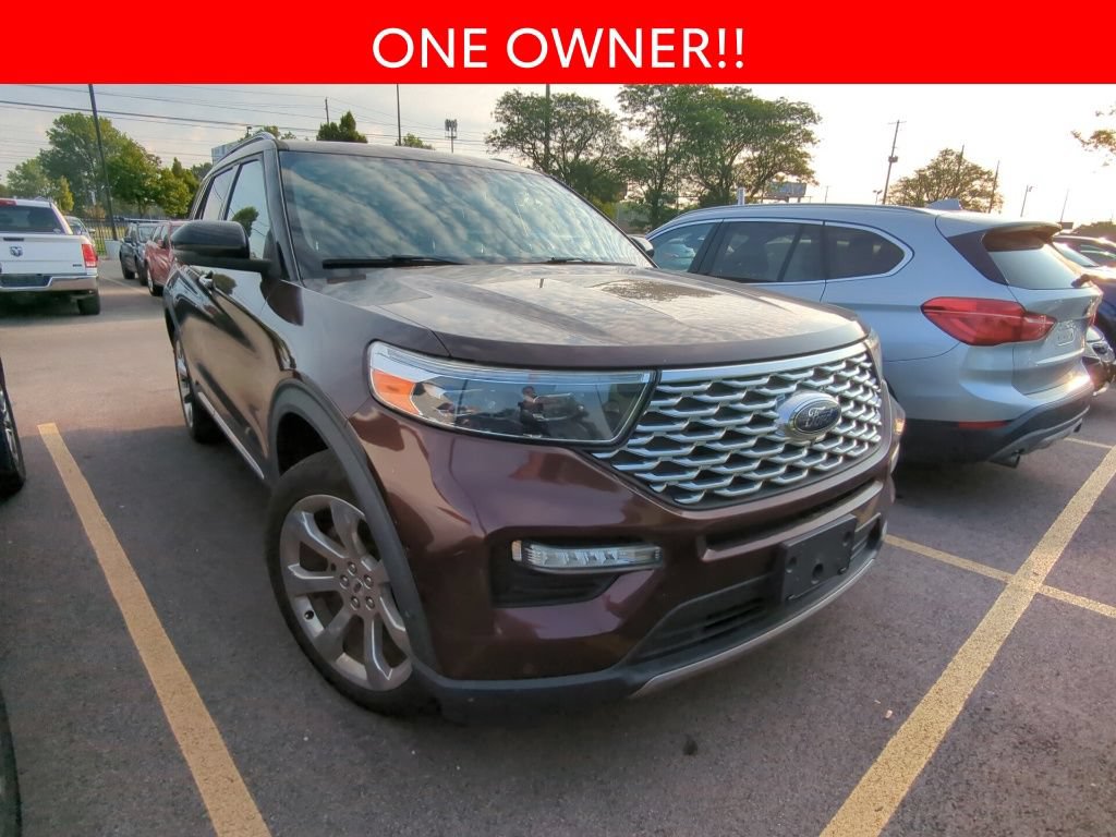 Used 2020 Ford Explorer Platinum w/ Premium Technology Package AWD/4WD image 3