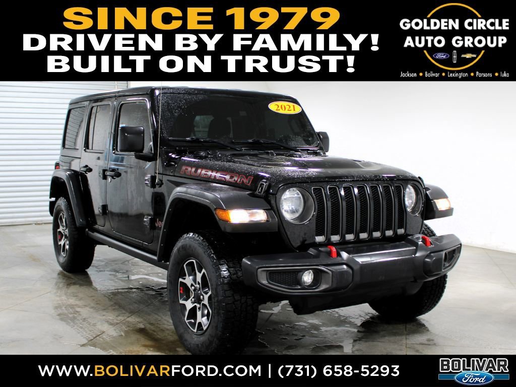 Used 2021 Jeep Wrangler Unlimited Rubicon w/ Cold Weather Group image 1