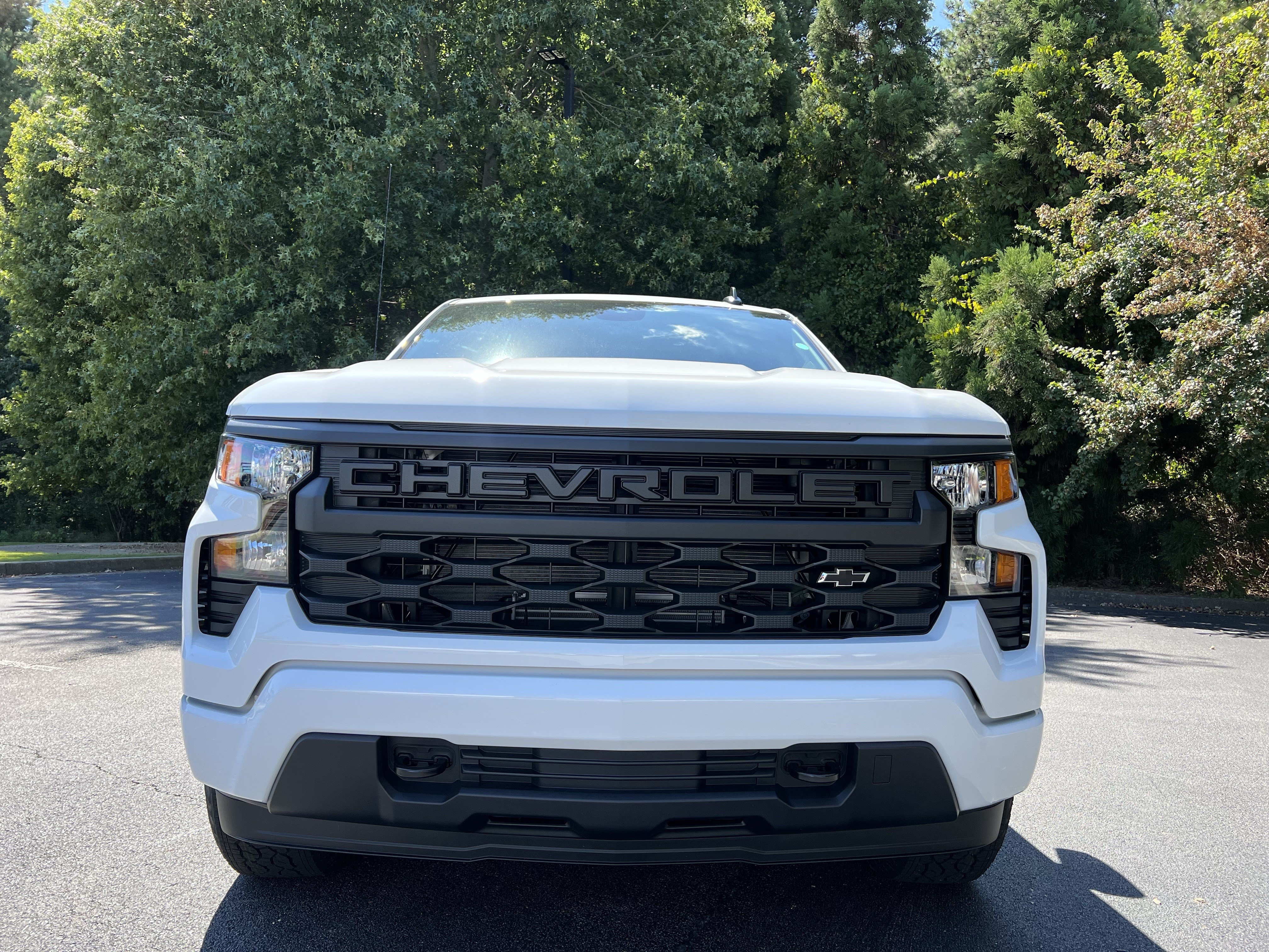 New 2026 Chevrolet Silverado 1500 Custom w/ Turbomax Blackout Package AWD/4WD image 3