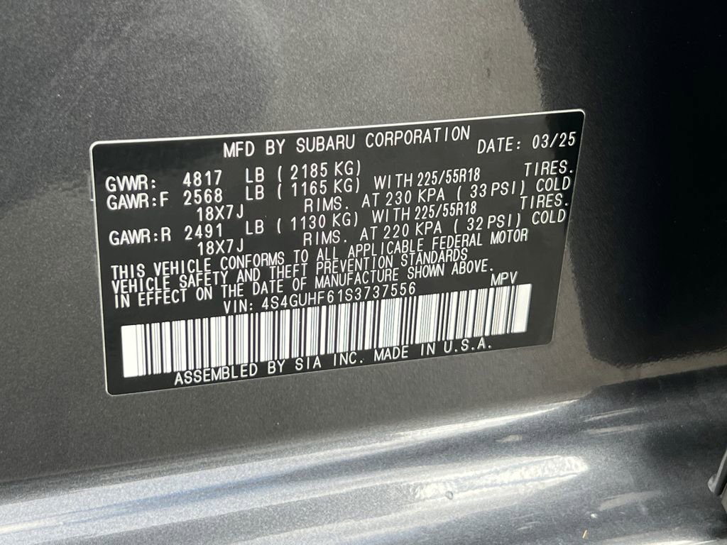 Certified 2025 Subaru Crosstrek 2.5i Sport w/ Crosstrek Mirror Package image 34