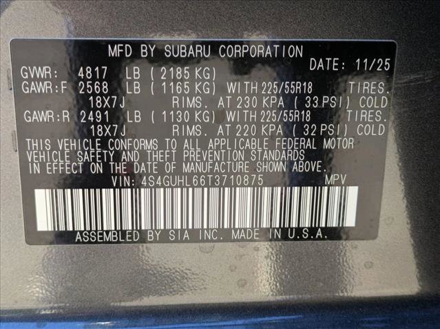 New 2026 Subaru Crosstrek 2.5i Limited w/ Crosstrek Mirror Package image 18