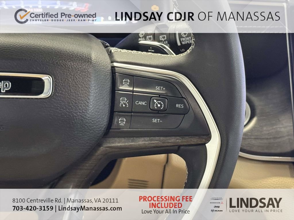 Certified 2025 Jeep Grand Cherokee L Limited w/ Luxury Tech Group II AWD/4WD image 32