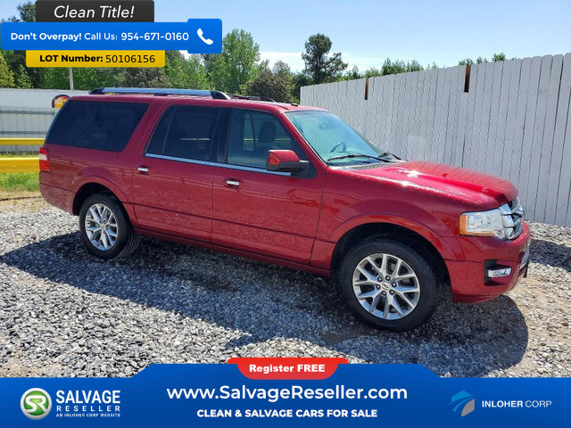Used 2016 Ford Expedition EL Limited w/ Equipment Group 301A RWD image 5