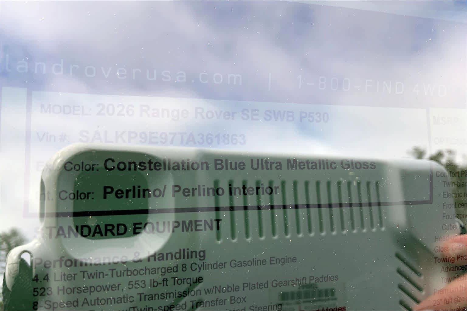 New 2026 Land Rover Range Rover SE AWD/4WD image 6