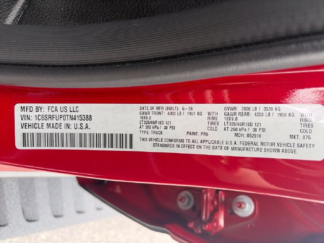 New 2026 RAM 1500 RHO AWD/4WD image 29