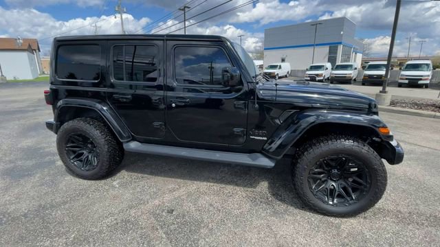 Used 2021 Jeep Wrangler Unlimited Sahara AWD/4WD image 3