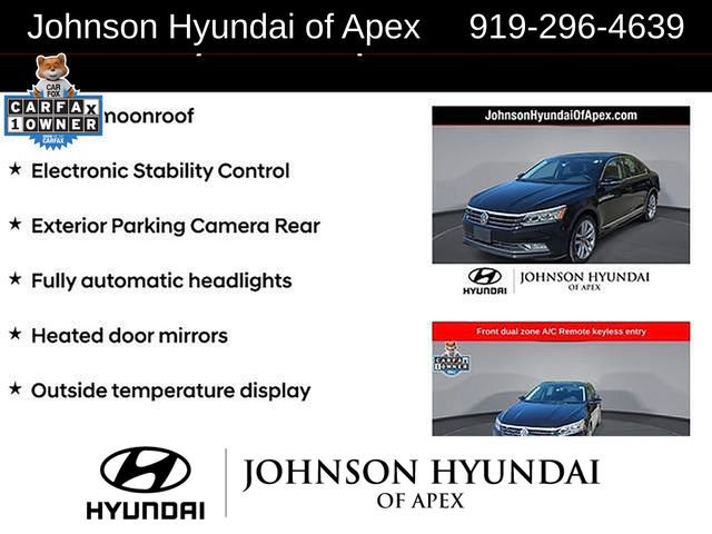 Used 2016 Volkswagen Passat 1.8T SEL Premium image 16