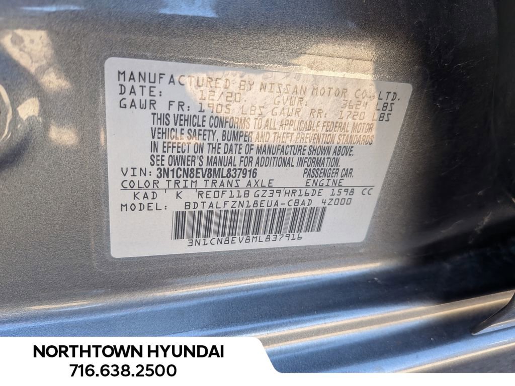 Used 2021 Nissan Versa SV image 34