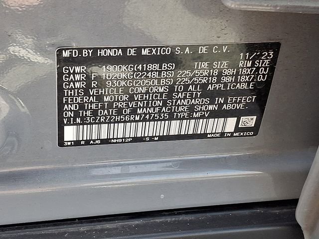 Used 2024 Honda HR-V Sport image 30