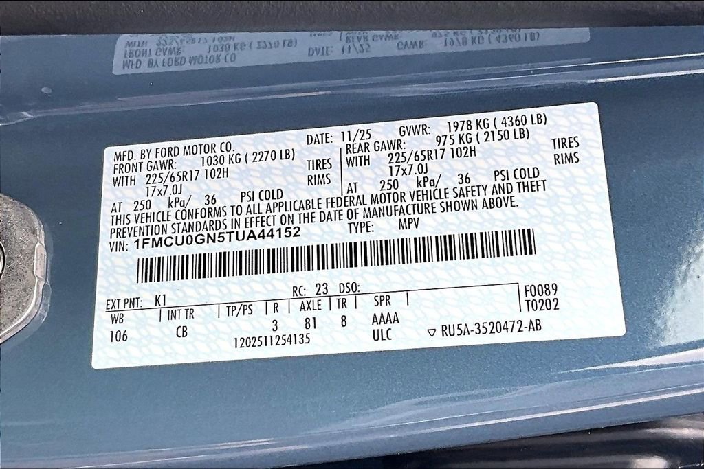 New 2026 Ford Escape Active image 13