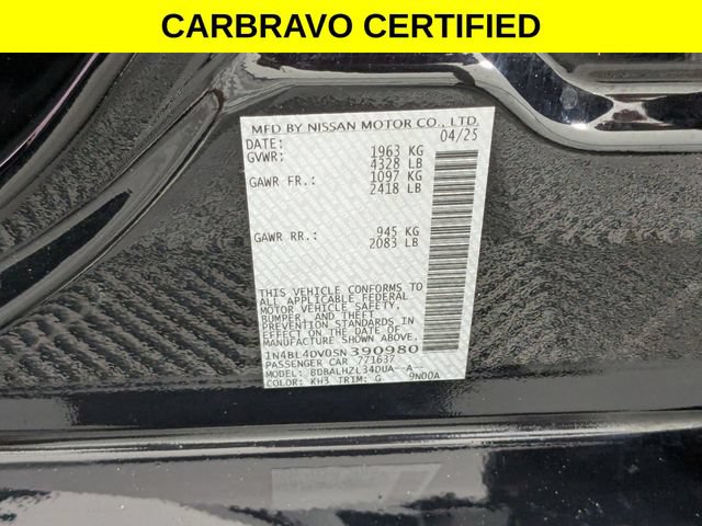 Used 2025 Nissan Altima 2.5 SV FWD image 35