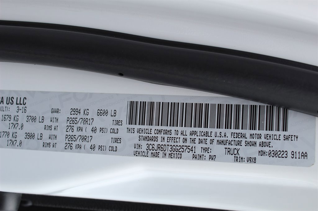 Used 2016 RAM 1500 Tradesman w/ Power & Remote Entry Group image 16