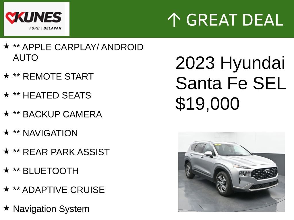 Used 2023 Hyundai Santa Fe SEL image 2